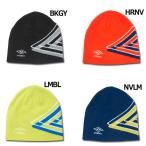 BIGロゴニットキャップ　【UMBRO|アンブロ】サッカーフットサルアクセサリーuuamjc52