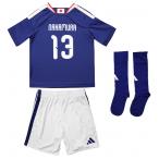 . номер 13 Nakamura .. Kids Adidas футбол Япония представитель 2026 Home копия форма Mini комплект jz9676 [adidas| Adi 