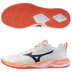 ue-b Stealth PRO белый × коралл [MIZUNO| Mizuno ] гандбол обувь x1ga268080