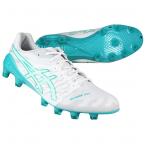 DSライト ACROS 3 ホワイト×シーグラス 【asics|アシックス】サッカースパイク1101a070-101