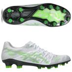ショッピングDS DSライト ACROS PRO 3　ホワイト×グリーンゲッコ　【asics|アシックス】サッカースパイク1101a071-103