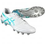 DSライト プロ ホワイト×シーグラス 【asics|アシックス】サッカースパイク1103a095-102