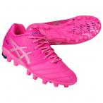 ジュニア DSライト JR GS　ピンクグロー×ピュアシルバー　【asics|アシックス】サッカージュニアスパイク1104a054-700