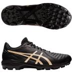  Lee обезьяна Ultimate FF черный × шампанское [asics| Asics ] регби шиповки 1111a021-900