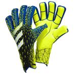 プレデターグローブ PRO フィンガーセーブ　ブラック×チームロイヤルブルー　【adidas|アディダス】サッカーゴールキーパーグローブ14912-g