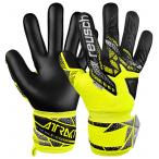 a тигр kto серебряный желтый [reusch|roishu] футбол футзал голкипер перчатка 5560215-2025