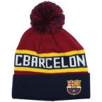 FCバルセロナ ボンボンニットキャップ　クラブチームアクセサリーbcn30905