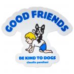 GOOD FRIENDS 2 ステッカー　【SoccerJunky|サッカージャンキー】サッカーフットサルアクセサリーcp21467
