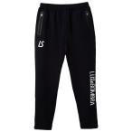 ジュニア P100 ストレッチスウェットロングパンツ　ブラック　【LUZ e SOMBRA|ルースイソンブラ】サッカーフットサルジュニアウェアーf20