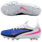 ジュニア ファントム 6 LOW アカデミー HG　レーサーブルー×ピンクブラスト　【NIKE|ナイキ】ジュニアサッカースパイクhq2046-446