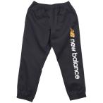 ジュニア ウーブンパンツ　ブラック　【NewBalance|ニューバランス】サッカーフットサルジュニアウェアーjjpp0324-bk