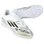  Junior F50 CLUB VEL TF foot одежда белый × core черный [adidas| Adidas ] футбол футзал Junior тренировка колодка 