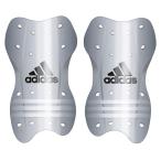 メタルシンガード 2　シルバーメット×ブラック　【adidas|アディダス】サッカーフットサルアクセサリーレガースkar44-s91236