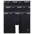 TRUNK ボクサーパンツ 3枚組　ブラック　【NIKE|ナイキ】サッカーフットサルウェアーke1007-ub1