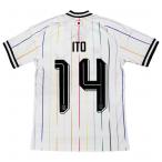 爆買!! 背番号14 伊東純也 アディダス サッカー日本代表 2026 アウェイ レプリカ ユニフォーム 半袖 jn1872　【adidas|アディダス】サッカ