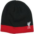 リバプール ワッチニットキャップ　ブラック×レッド　クラブチームアクセサリーlfc31006