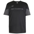  короткий рукав p Ractis рубашка черный [NewBalance| New balance ] футбол футзал одежда -mt61573k-bk