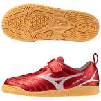  Junior mona Lucida NEO 3 CLUB KIDS IN рубин красный × белый [MIZUNO| Mizuno ] Junior футзал обувь p1gg252