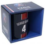 パリサンジェルマン マグカップ セルヒオ・ラモス　ネイビー　クラブチームアクセサリーpsg501ram-b