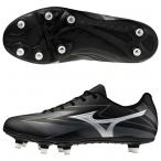 wai язык giCLUB черный × Galaxy серебряный [MIZUNO| Mizuno ] регби шиповки r1ga261001