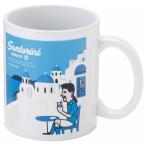 Santorini+10 マグカップ　【SoccerJunky|サッカージャンキー】サッカーフットサルアクセサリーsj21404