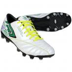 アクセレイター f-lash v2 HG ホワイト×ゴールド 【UMBRO|アンブロ】サッカースパイクuu2xja01wg