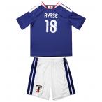 背番号18 上田綺世 キッズ アディダス サッカー日本代表 2026 ホーム レプリカ ユニフォーム ミニキット jz9676　【adidas|アディ