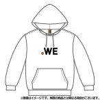 WE LEAGUE ロゴスウェットパーカー　ホワイト　クラブチームウェアーwel35028-31