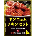 ヤンニョムチキンセット 190g 1袋 ザクザクチキンパウダー+甘辛ヤンニョムチキンソース付 2袋までレターパックライト発送可