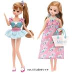 Yahoo! Yahoo!ショッピング(ヤフー ショッピング)LW-13 ギンガムチェック＆フラワー 水着セット 新品リカちゃん   （リカちゃん人形 着せ替え人形 女の子向け タカラトミー）