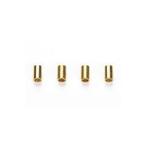 AO-1023 2段アルミローラー用 5mmパイプ(4個) 新品ミニ四駆   グレードアップパーツ 改造