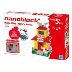 ハローキティ キティちゃんのおうち PK-003 新品ナノブロックプラス nano block+