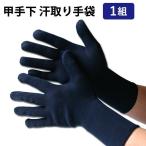 剣道具 手袋 紺 ●甲手（小手）下汗取り手袋