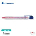 シンワ 工事用 ノック式クレヨン 4.0mm 蛍光ピンク 78449