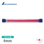 シンワ 消耗品 替芯 工事用 ノック式クレヨン 4.0mm 蛍光ピンク 4本入 78462