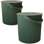 ハチマンガーデンズ　ガーデンツールバケット 10Ｌ・20L 2個組（236757）□4