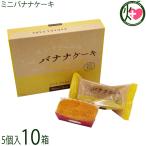 ミニバナナケーキ (約40〜45g) 5個入×10箱 モンテドール 沖縄 宮古島