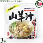 琉球料理シリーズ 山羊汁 450g×3袋 スープ 沖縄 土産 人気 定番 料理