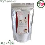 琉球くちゃパック 300g×4袋 みなしょう 月桃エキス入り 粉末タイプ クチャ 自然由来 天然泥パック スキンケア