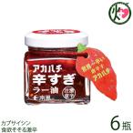 アカハチ 辛すぎラー油 35g×6瓶 アカハチ 辛すぎラー油 35g×6瓶 沖縄 定番 人気 土産 スパイス