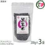 黒紫米 200g×3袋 座間味こんぶ 沖縄 人気 国産米 土産 栄養豊富