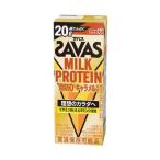 ザバス ミルクプロテイン　脂肪0 キャラメル風味　200ml×24本入 MILK PROTEIN 送料無料　明治