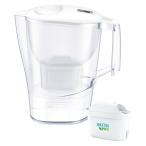 ショッピングブリタ [BRITA]ブリタ ポット型浄水器 アルーナXL マクストラプロ カートリッジ 1個付き(浄水器 水道水 ろ過 )