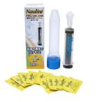 Nasaline ナサリンジュニア 鼻腔洗浄器 子供用 (本体35mL容器+精製塩サンプル10包+携帯ケース付) 鼻うがい器 CAJP-201A