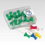 【ゆうパケット配送対象】画鋲 [CR-GB150-W] 11本 ダルマロング画鋲 本体色：白(ポスト投函 追跡ありメール便)