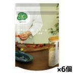 日食 Feel & Green やさしいオートミール ロールド しっかり食感 210g x6個(有機栽培 オーツ麦100% シリアル 厚めフレーク)
