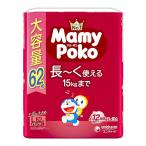 [ユニチャーム]マミーポコ ドラえもん 長く使える 15kgまで 9-15kg Lサイズ 62枚入り(男女共用 おむつ パンツタイプ モレ安心)