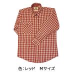 ショッピングぽっきり 【ゆうパケット配送!送料無料】【在庫限り!大特価】Osborne Bridge(オズボーンブリッジ) チェック柄 ワイシャツ レッド(G) Mサイズ 4621-6008 ぽっきり価格【・