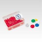 画鋲 [CR-GB128-Y] 20本 カラー画鋲 本体色：黄