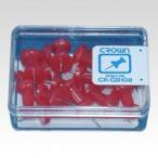 画鋲 [CR-GB108-R] 16本 ダルマ画鋲 本体色：赤